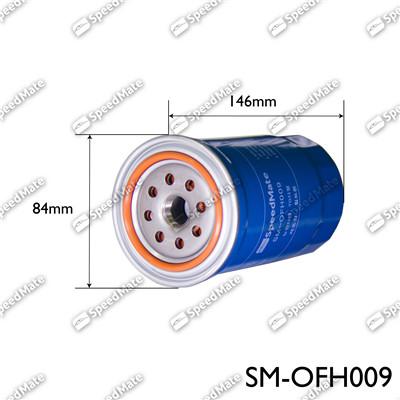 SpeedMate SM-OFH009 - Eļļas filtrs autodraugiem.lv