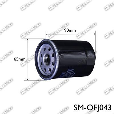 SpeedMate SM-OFJ043 - Eļļas filtrs autodraugiem.lv