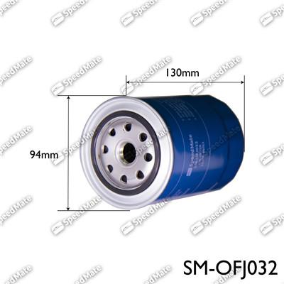 SpeedMate SM-OFJ032 - Eļļas filtrs autodraugiem.lv