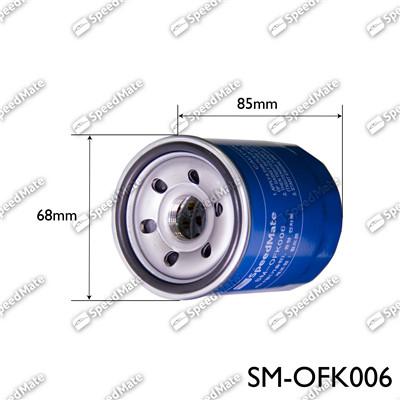 SpeedMate SM-OFK006 - Eļļas filtrs autodraugiem.lv