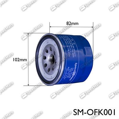SpeedMate SM-OFK001 - Eļļas filtrs autodraugiem.lv