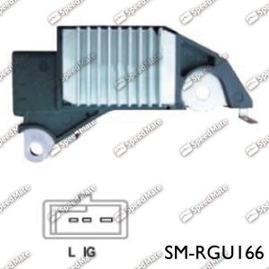 SpeedMate SM-RGU166 - Ģeneratora sprieguma regulators autodraugiem.lv