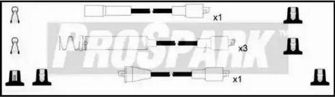 Standard OES107 - Augstsprieguma vadu komplekts autodraugiem.lv