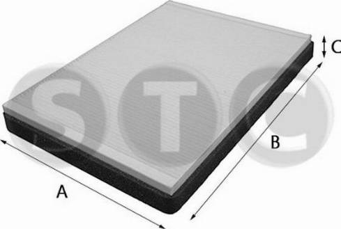 STC T420058 - Filtrs, Salona telpas gaiss autodraugiem.lv