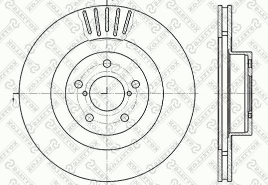 Nipparts J3307015 - Bremžu diski autodraugiem.lv