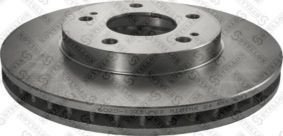Stellox 6020-1078V-SX - Bremžu diski autodraugiem.lv