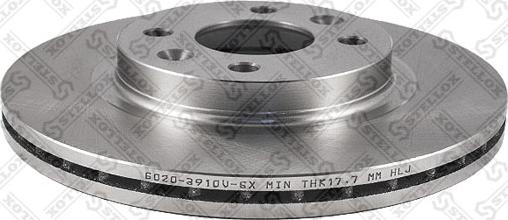 Stellox 6020-3910V-SX - Bremžu diski autodraugiem.lv