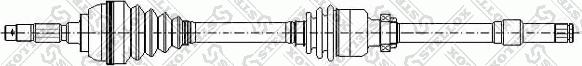 Stellox 158 1746-SX - Piedziņas vārpsta autodraugiem.lv