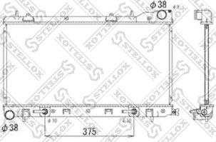 Stellox 10-25051-SX - Radiators, Motora dzesēšanas sistēma autodraugiem.lv