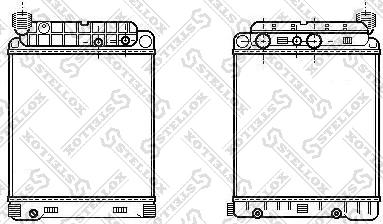 Stellox 81-03351-SX - Radiators, Motora dzesēšanas sistēma autodraugiem.lv