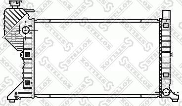 Stellox 81-03304-SX - Radiators, Motora dzesēšanas sistēma autodraugiem.lv