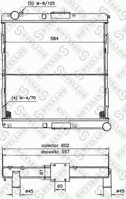 Stellox 81-03301-SX - Radiators, Motora dzesēšanas sistēma autodraugiem.lv