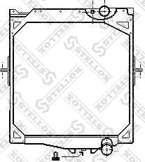 Stellox 81-03330-SX - Radiators, Motora dzesēšanas sistēma autodraugiem.lv