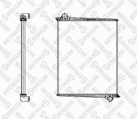 Stellox 81-03326-SX - Radiators, Motora dzesēšanas sistēma autodraugiem.lv