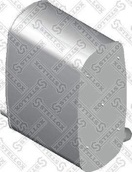 Stellox 82-03015-SX - Vidējais / Gala izpl. gāzu trokšņa slāpētājs autodraugiem.lv