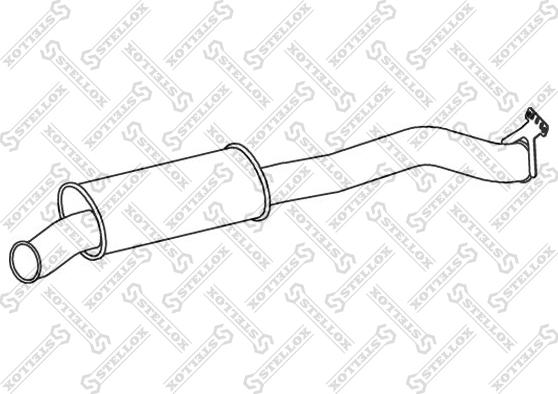 Stellox 82-03745-SX - Izplūdes caurule autodraugiem.lv