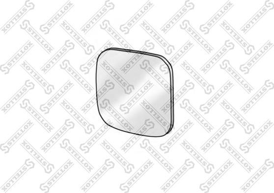 Stellox 87-30222-SX - Spoguļstikls, Ārējais atpakaļskata spogulis autodraugiem.lv