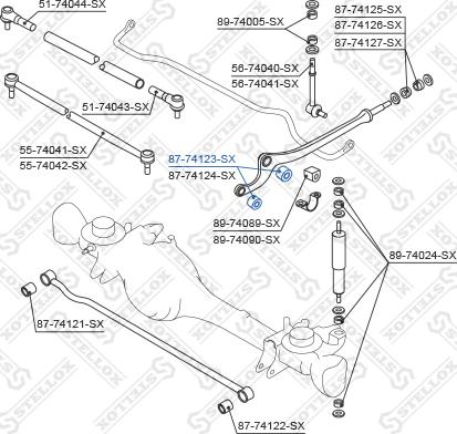 Stellox 87-74123-SX - Piekare, Šķērssvira autodraugiem.lv