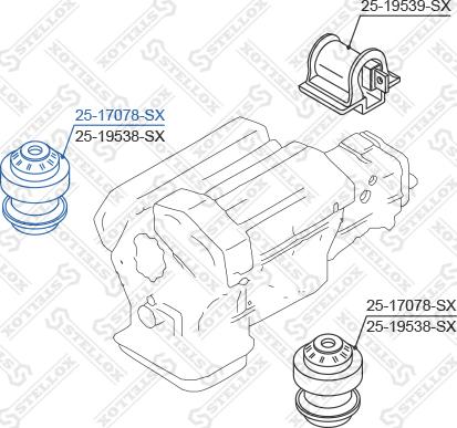Stellox 25-17078-SX - Piekare, Dzinējs autodraugiem.lv