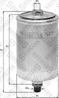 Stellox 21-00019-SX - Degvielas filtrs autodraugiem.lv