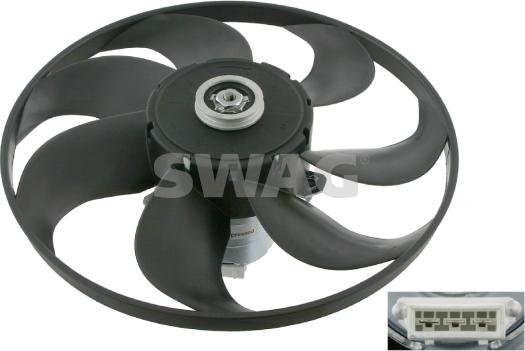 Swag 99 91 4848 - Ventilators, Motora dzesēšanas sistēma autodraugiem.lv