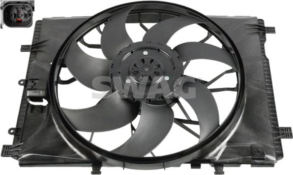 Swag 10 10 7458 - Ventilators, Motora dzesēšanas sistēma autodraugiem.lv