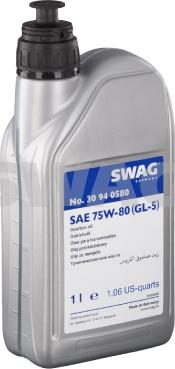 Swag 30 94 0580 - Transmisijas eļļa autodraugiem.lv