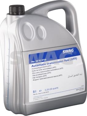 Swag 30 92 9738 - Automātiskās pārnesumkārbas eļļa autodraugiem.lv