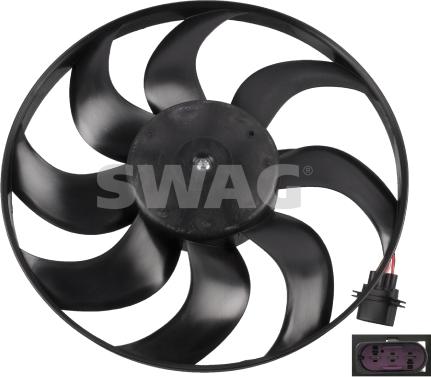 Swag 30 92 6860 - Ventilators, Motora dzesēšanas sistēma autodraugiem.lv