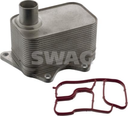 Swag 30 10 0856 - Eļļas radiators, Motoreļļa autodraugiem.lv