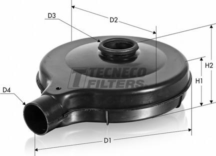 Tecneco Filters AR909 - Gaisa filtrs autodraugiem.lv