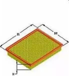 Tecneco Filters AR05018777AAPM - Gaisa filtrs autodraugiem.lv