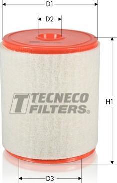 Tecneco Filters AR16005-S - Gaisa filtrs autodraugiem.lv