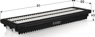 Tecneco Filters AR1623PMJ - Gaisa filtrs autodraugiem.lv