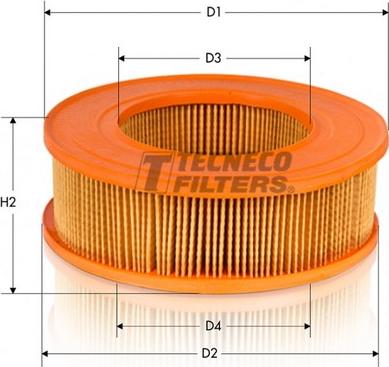 Tecneco Filters AR129T - Gaisa filtrs autodraugiem.lv