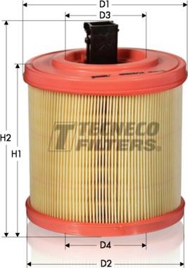 Tecneco Filters AR3015/14 - Gaisa filtrs autodraugiem.lv