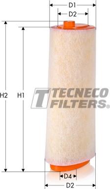 Tecneco Filters AR295 - Gaisa filtrs autodraugiem.lv