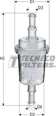 Tecneco Filters BN4174 - Degvielas filtrs autodraugiem.lv