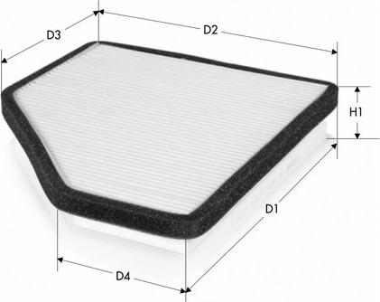 Tecneco Filters CK5847 - Filtrs, Salona telpas gaiss autodraugiem.lv