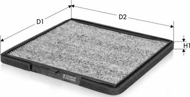 Tecneco Filters CK9336-C - Filtrs, Salona telpas gaiss autodraugiem.lv