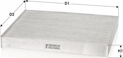 Tecneco Filters CK17001 - Filtrs, Salona telpas gaiss autodraugiem.lv