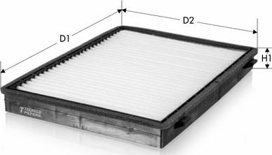 Tecneco Filters CK2516 - Filtrs, Salona telpas gaiss autodraugiem.lv