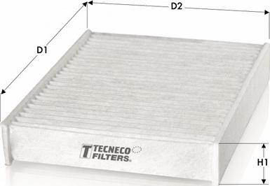 Tecneco Filters CK27009 - Filtrs, Salona telpas gaiss autodraugiem.lv