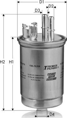 Tecneco Filters GS9452 - Degvielas filtrs autodraugiem.lv