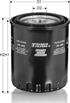 Tecneco Filters GS488 - Degvielas filtrs autodraugiem.lv