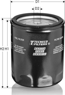 Tecneco Filters GS30 - Degvielas filtrs autodraugiem.lv