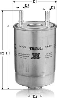 Tecneco Filters GS10669 - Degvielas filtrs autodraugiem.lv