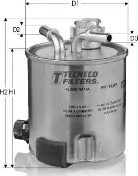Tecneco Filters GS9025 - Degvielas filtrs autodraugiem.lv
