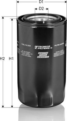 Tecneco Filters GS222HWS - Degvielas filtrs autodraugiem.lv