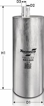 Tecneco Filters GS1205 - Degvielas filtrs autodraugiem.lv